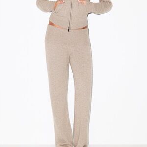 Skims Wool Cashmere Foldover Pant